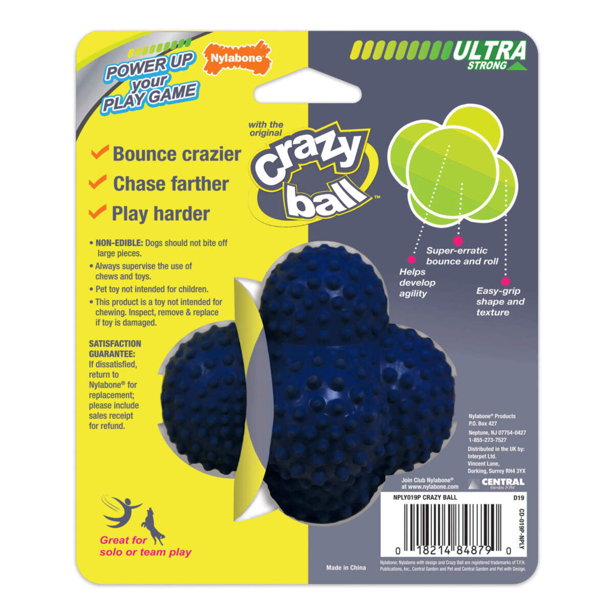 Crazy bouncing ball for dogs best sale