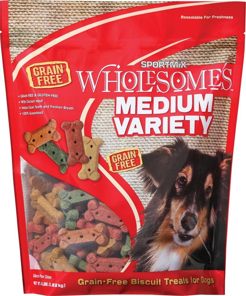 Wholesomes Medium Variety Biscuits Grain Free Dog Treats