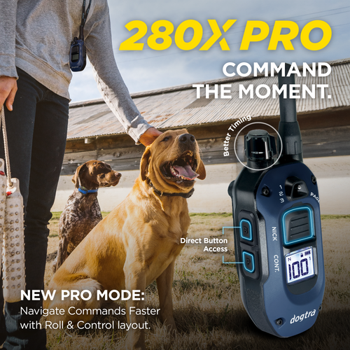Dogtra 280X PRO, Remote Trainer (1 Dog Unit )
