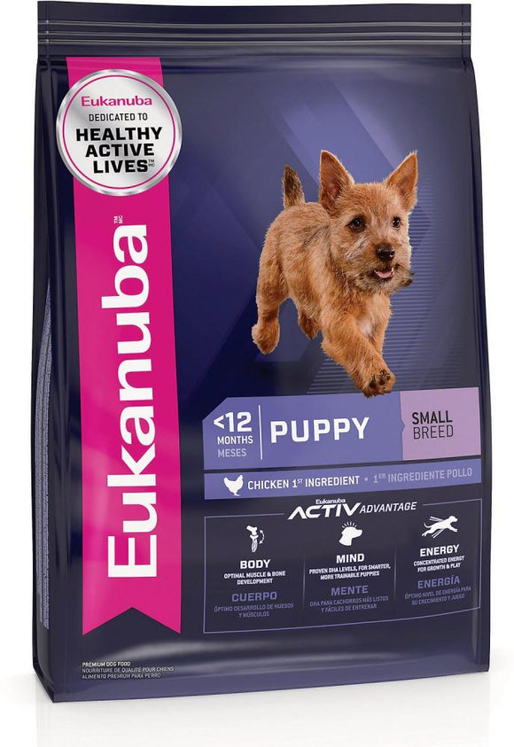 Eukanuba Puppy Early Advantage Small Breed Puppy Chicken Formula Dry Dog Food