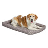 Mid-West Homes for Pets Quiet Time Couture Ashton Bolster Pet Bed (Mushroom, 22)