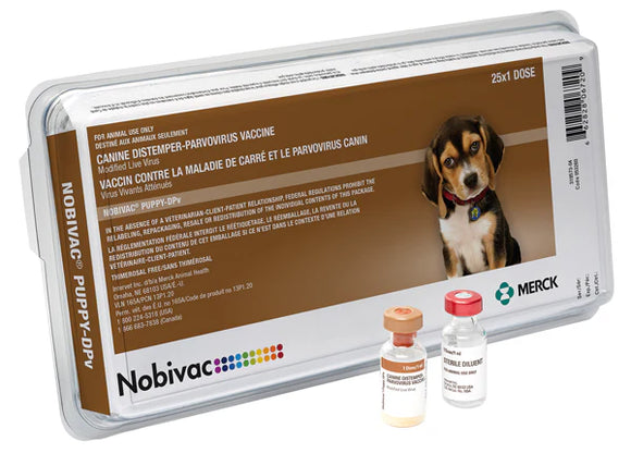 Merck Nobivac 2-way Vaccine Puppy DPv (1 Dose)