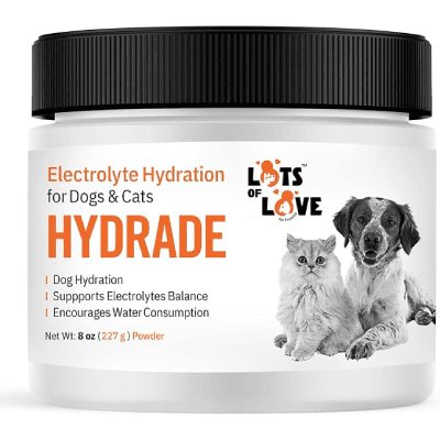 Lots of Love HydrADE Powder – Electrolyte Hydration for Dogs & Cats