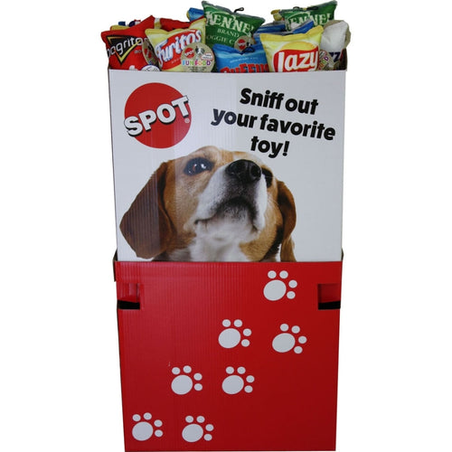 SPOT FUN FOOD CHIPS DUMP DISPLAY