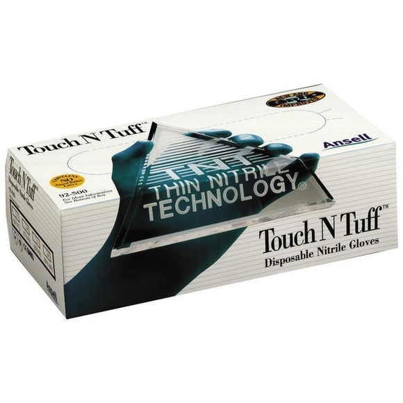 Touch N Tuff Disposable Nitrile Gloves