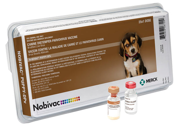 Merck Nobivac 2-way Vaccine Puppy DPv