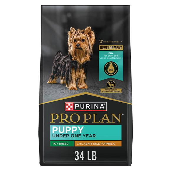Purina Pro Plan Pro Plan Puppy Toy Breed Chicken & Rice Formula Dry Dog Food