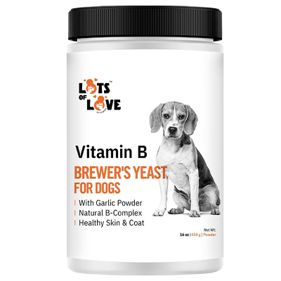 Lots of Love Brewer’s Yeast – 16 Oz for Dogs