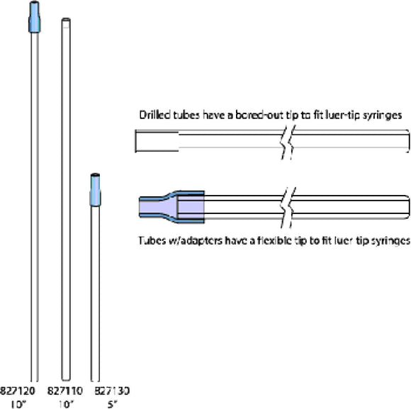 Reproduction Provisions P2Blue Canine Insemination Pipettes w/ Plastic Side-Port Tip