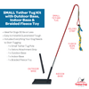 Tether Tug SMALL Outdoor & Indoor Tether Tug for Dogs Under 35 lbs.