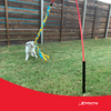 Tether Tug SMALL Outdoor & Indoor Tether Tug for Dogs Under 35 lbs.