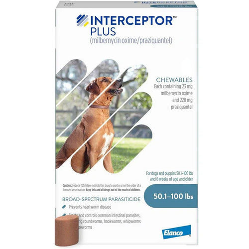 Interceptor Plus Chewables for Dogs
