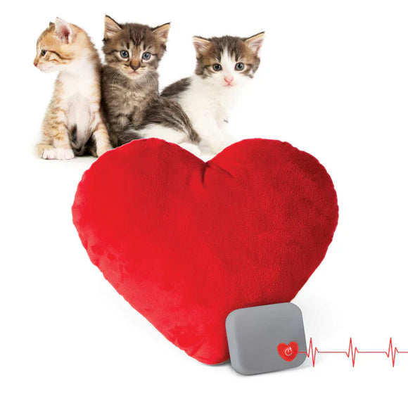 K&H Mother’s Heartbeat Puppy/Kitty Heart Pillow