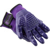 HANDS ON GROOMING & BATHING GLOVES (XL, PURPLE)