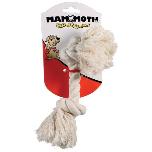 MAMMOTH FLOSSY CHEWS COTTON ROPE BONE