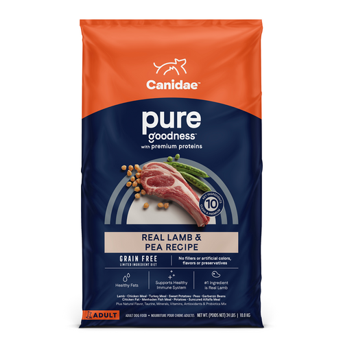 Grain and pea free dog food sale