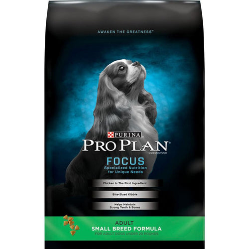 Purina Pro Plan Focus Adult Small Breed Formula Dry Dog Food Gordonville PA King s Pet