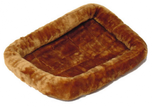 Midwest Quiet Time Cinnamon Fleece Pet Bed