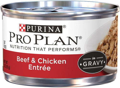 Purina Pro Plan Savor Adult Beef Chicken in Gravy Entree Canned