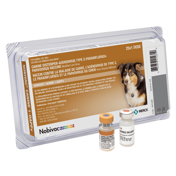 Merck Nobivac 5-way Vaccine Canine 1-DAPPv
