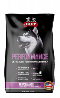 Joy 26/18 Performance Adult Dog Food