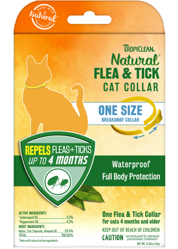 TropiClean Natural Flea & Tick Collar for Cats