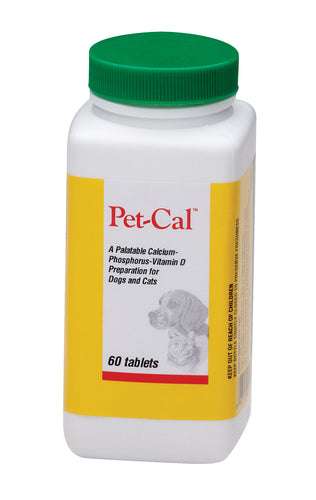 PFIZER PET CAL PALATABLE CALCIUM PHOSPHORUS VITAMIN D FOR DOGS AND CATS Gordonville PA King s Pet