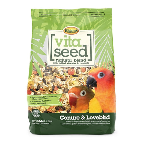 HIGGINS VITA SEED NATURAL BLEND CONURE & LOVEBIRD