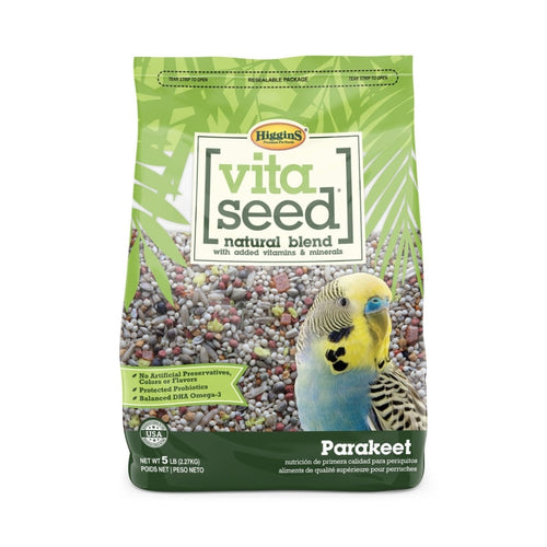 Higgins Vita Seed Natural Blend Parakeet