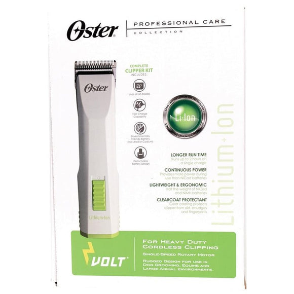 VOLT LITHIUM & ION CORDLESS CLIPPER KIT