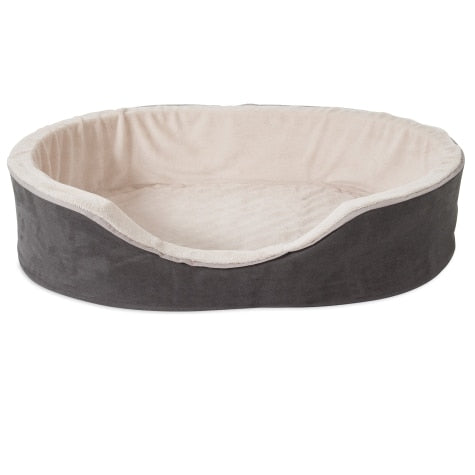 Petmate Aspen Pet Plush/Suede Oval Lounger