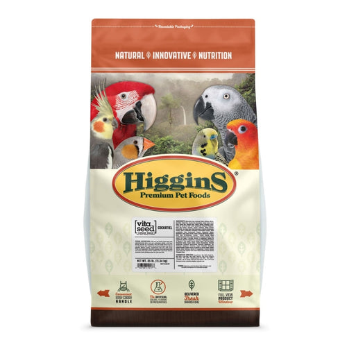 HIGGINS VITA SEED NATURAL BLEND COCKATIEL